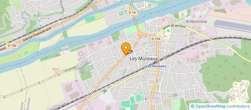 localisation de l'entreprise SCI CAPT à LES MUREAUX