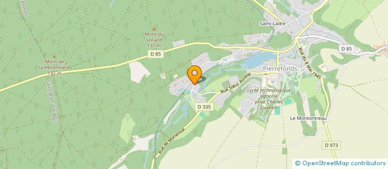 localisation de l'entreprise SCI CAPTURE  PIERREFONDS