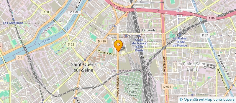 localisation de l'entreprise SCI CAPUCIN à SAINT-DENIS