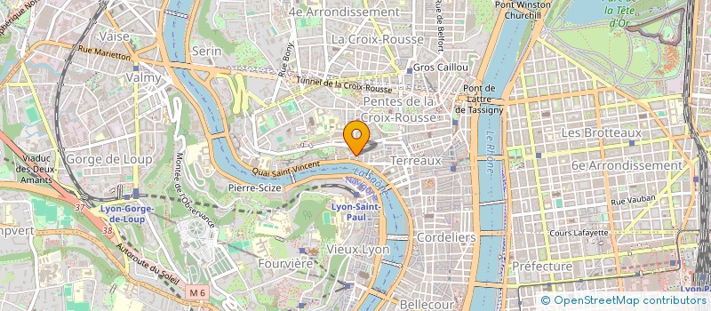 localisation de l'entreprise SCI CAPUCIN à LYON