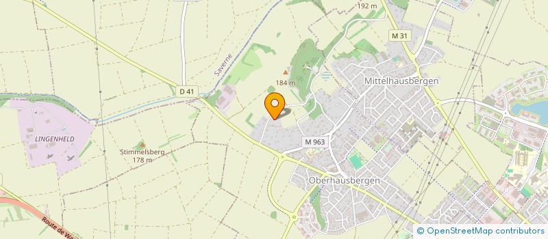 localisation de l'entreprise SCI CAPUCINE  OBERHAUSBERGEN