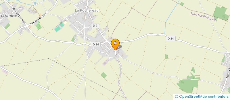 localisation de l'entreprise SCI CAPUCINE  NEUVILLE-DE-POITOU