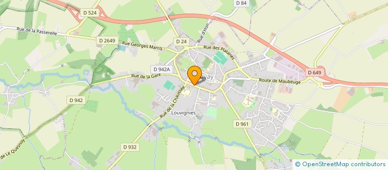 localisation de l'entreprise SCI CAPUCINE à SAINT-WAAST