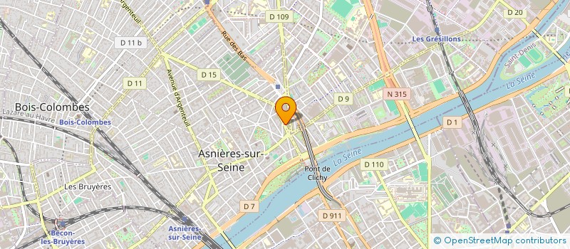 localisation de l'entreprise SCI CAPUCINE à ASNIERES-SUR-SEINE