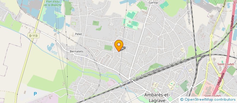 localisation de l'entreprise SCI CAPUCINE IMMO  AMBARES-ET-LAGRAVE