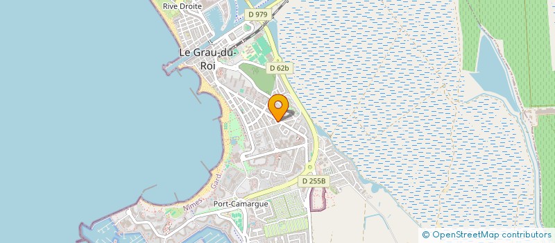 localisation de l'entreprise SCI CAPUCINEI  LE GRAU-DU-ROI