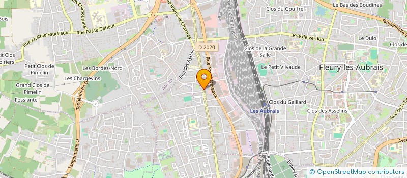 localisation de l'entreprise SCI CAPUIMI à ORLEANS