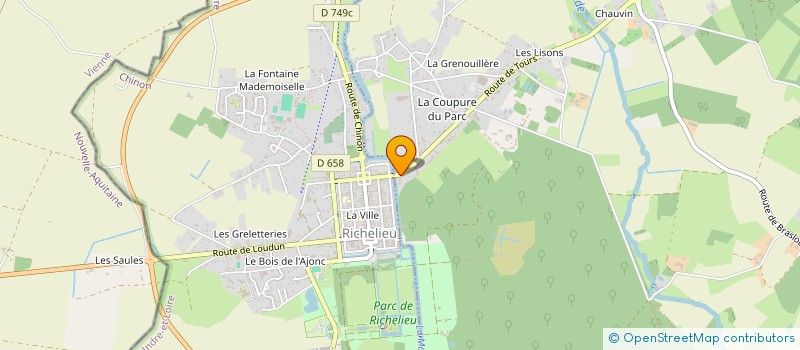 localisation de l'entreprise SCI CAPVY  CHAVEIGNES