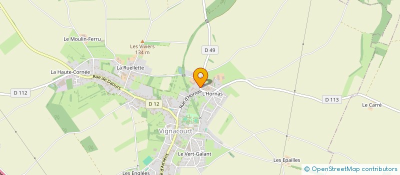 localisation de l'entreprise SCI CAPY BOCQUET  VIGNACOURT