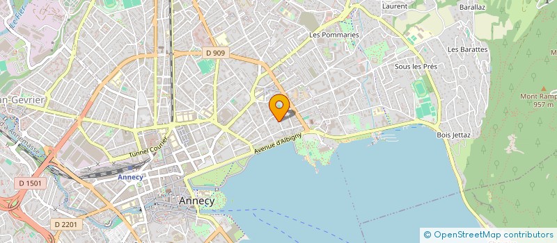 localisation de l'entreprise SCI CAR  ANNECY