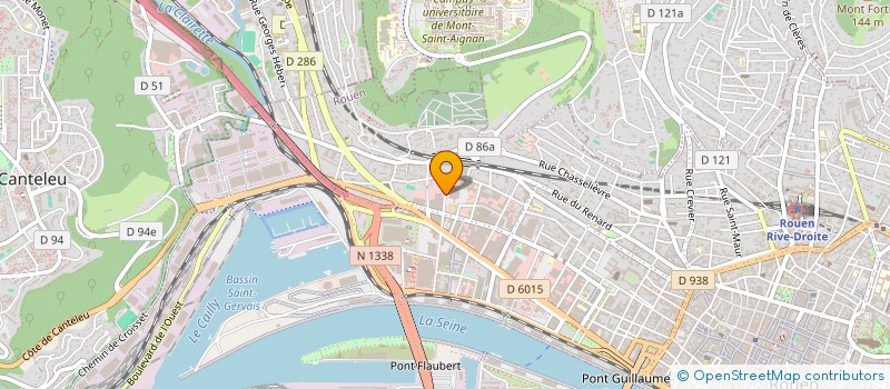 localisation de l'entreprise SCI CAR AUTO  ROUEN