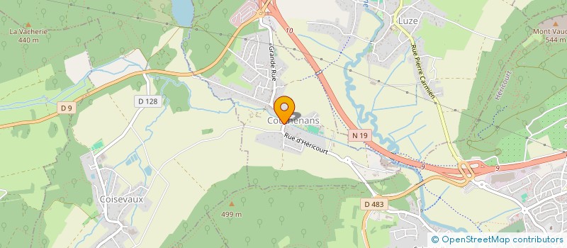 localisation de l'entreprise SCI CAR-LAQUE  CHENEBIER