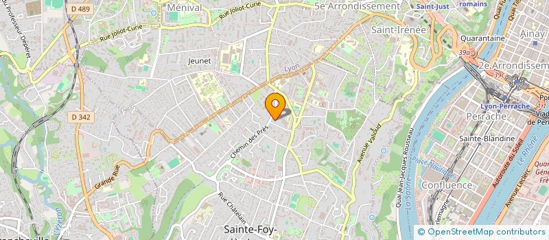 localisation de l'entreprise SCI CAR-MA  SAINTE-FOY-LES-LYON