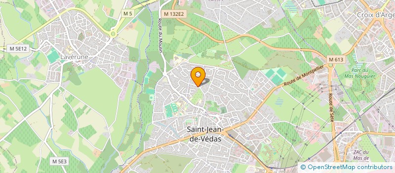 localisation de l'entreprise SCI CARA  SAINT-JEAN-DE-VEDAS