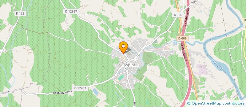 localisation de l'entreprise SCI CARA  ASPIRAN