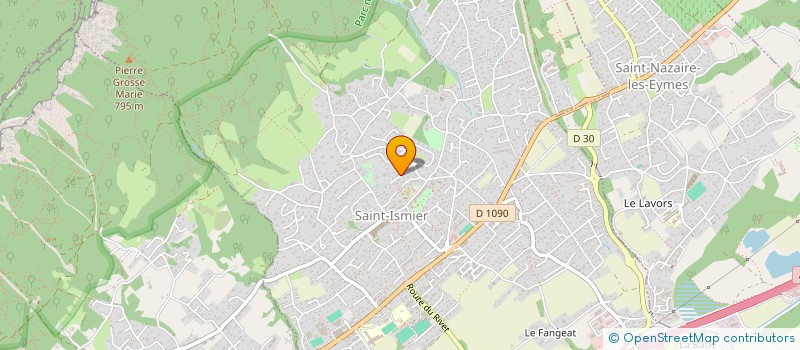 localisation de l'entreprise SCI CARA  SAINT-ISMIER