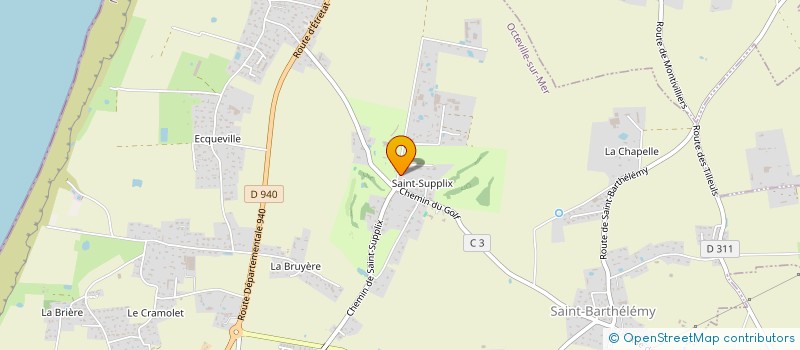 localisation de l'entreprise SCI CARA  OCTEVILLE-SUR-MER