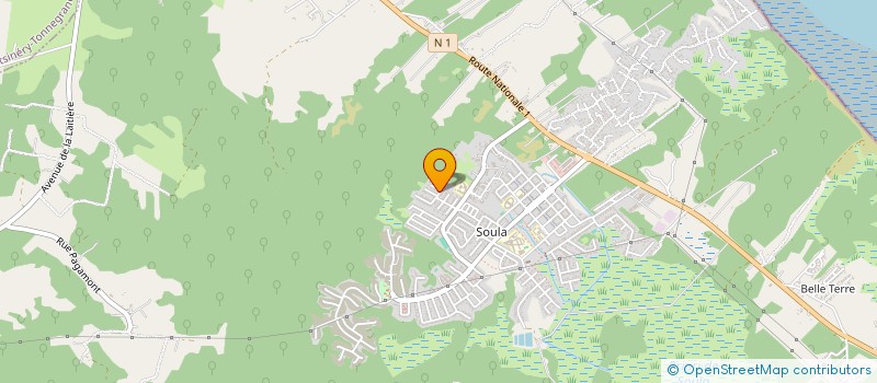localisation de l'entreprise SCI CARA  MACOURIA