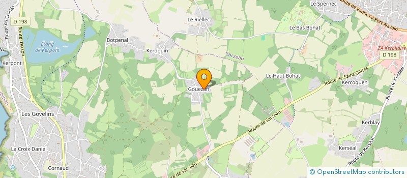 localisation de l'entreprise SCI CARABELLI  SAINT-GILDAS-DE-RHUYS