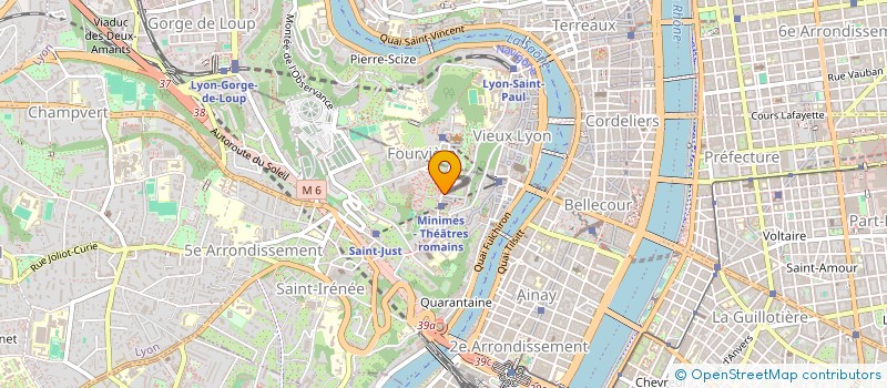 localisation de l'entreprise SCI CARACCI  LYON