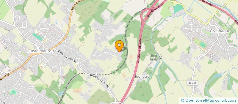 localisation de l'entreprise SCI CARAFRAPA  CASTELMAUROU