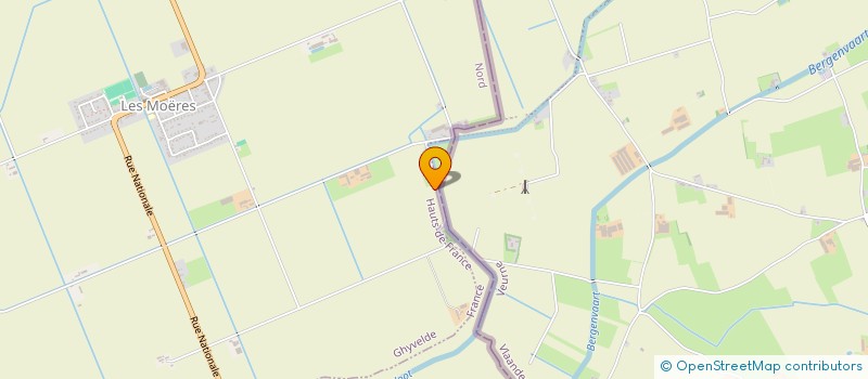 localisation de l'entreprise SCI CARAINE  HONDSCHOOTE