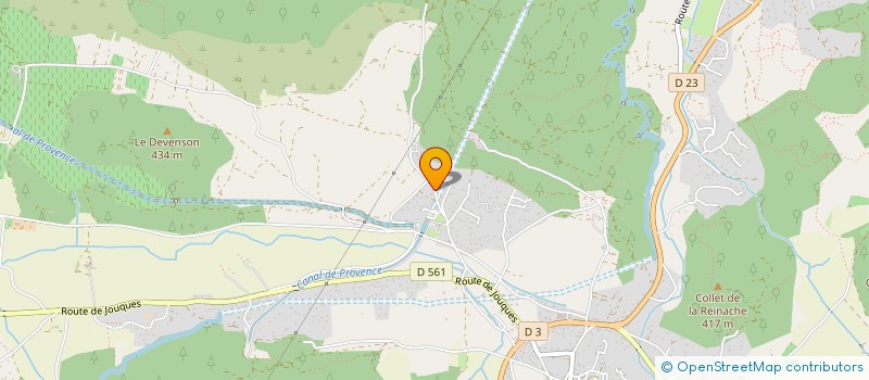 localisation de l'entreprise SCI CARAL  RIANS