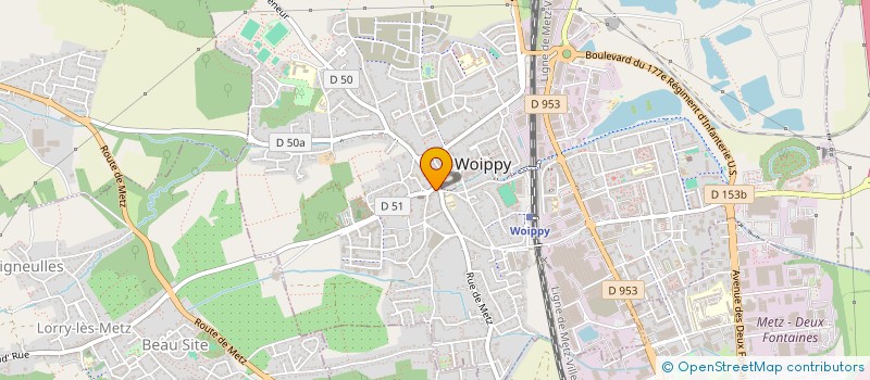 localisation de l'entreprise SCI CARALLOUMA à WOIPPY