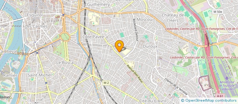 localisation de l'entreprise SCI CARAMAN à TOULOUSE