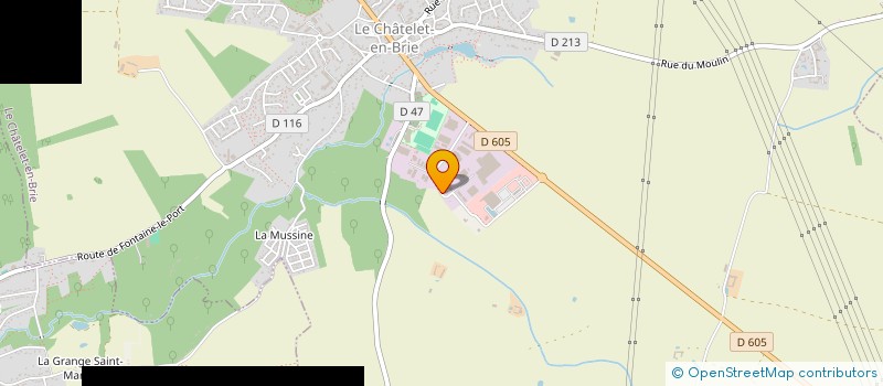 localisation de l'entreprise SCI CARAMAVI  LE CHATELET-EN-BRIE