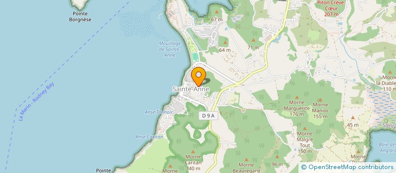 localisation de l'entreprise SCI CARAMEL  SAINTE ANNE