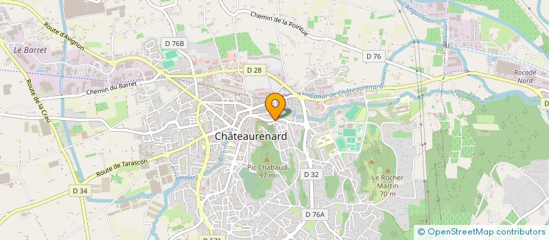 localisation de l'entreprise SCI CARAMEL à CHATEAURENARD