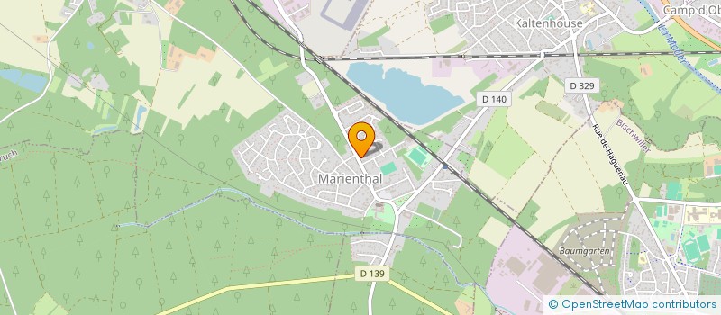 localisation de l'entreprise SCI CARAMEL  HAGUENAU