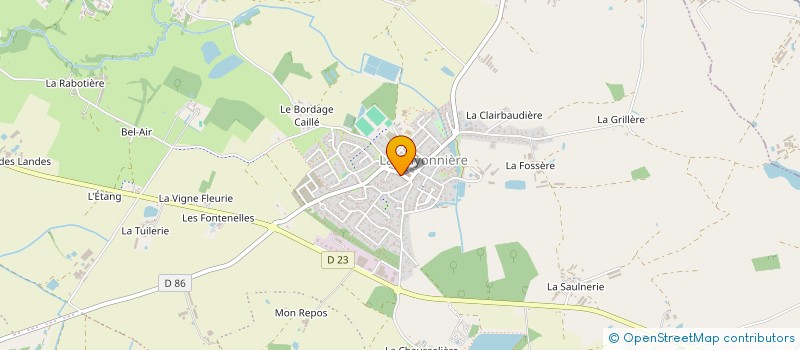 localisation de l'entreprise SCI CARAMEL à MONTAIGU-VENDEE