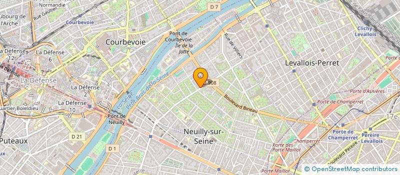 localisation de l'entreprise SCI CARAMI à NEUILLY-SUR-SEINE