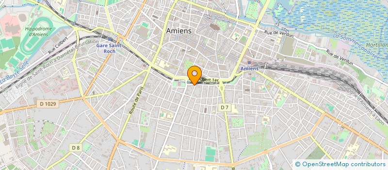 localisation de l'entreprise SCI CARANG  AMIENS