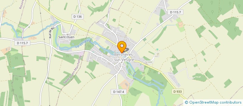 localisation de l'entreprise SCI CARAT LOCATION à BERCHERES-SUR-VESGRE