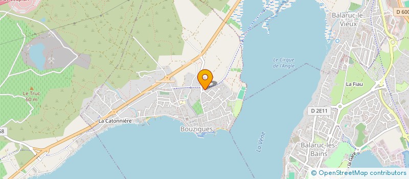 localisation de l'entreprise SCI CARAUSSANNE  BOUZIGUES