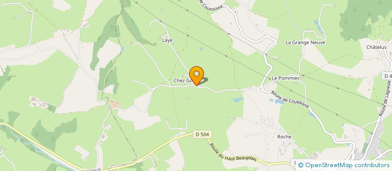 localisation de l'entreprise SCI CARAVANO  MONTAGNY