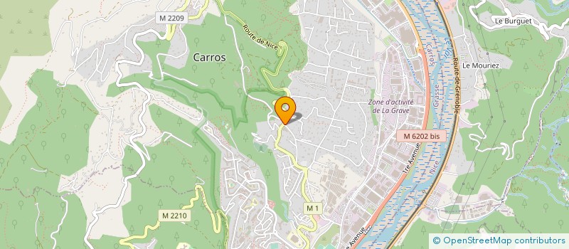 localisation de l'entreprise SCI CARAVEL à CARROS