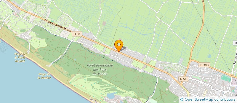 localisation de l'entreprise SCI CARAY  SAINT-JEAN-DE-MONTS