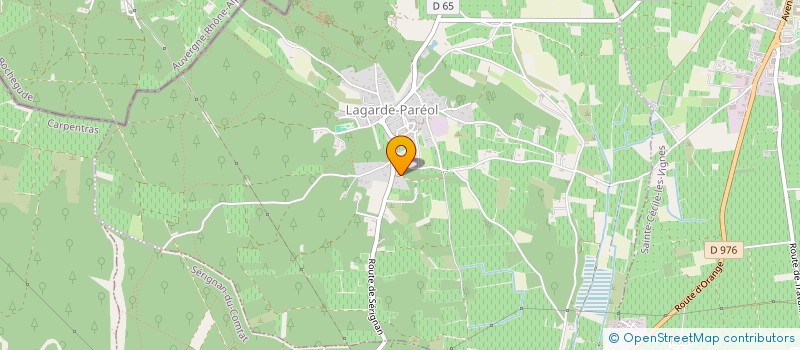 localisation de l'entreprise SCI CARBASTEL  SAINTE-CECILE-LES-VIGNES