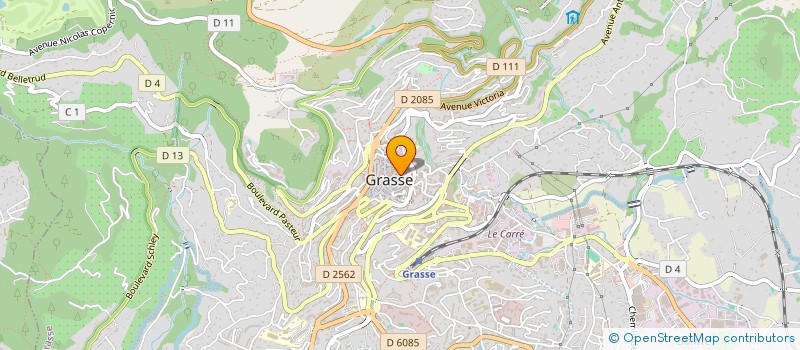 localisation de l'entreprise SCI CARBE à GRASSE