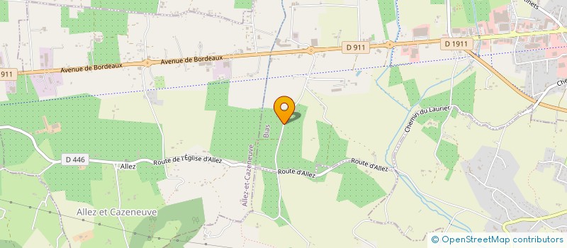 localisation de l'entreprise SCI CARBONNIES  BIAS