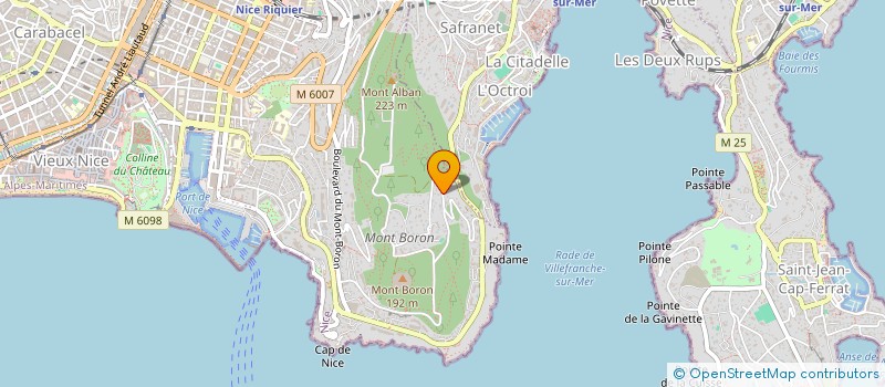 localisation de l'entreprise SCI CARCASSONNE à NICE