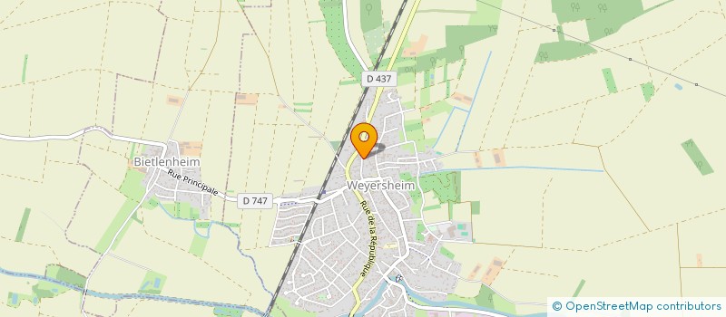 localisation de l'entreprise SCI CARCE  WEYERSHEIM