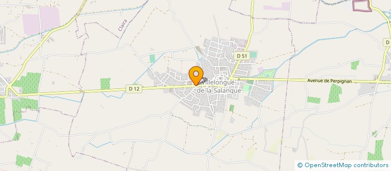 localisation de l'entreprise SCI CARCILL  VILLELONGUE-DE-LA-SALANQUE