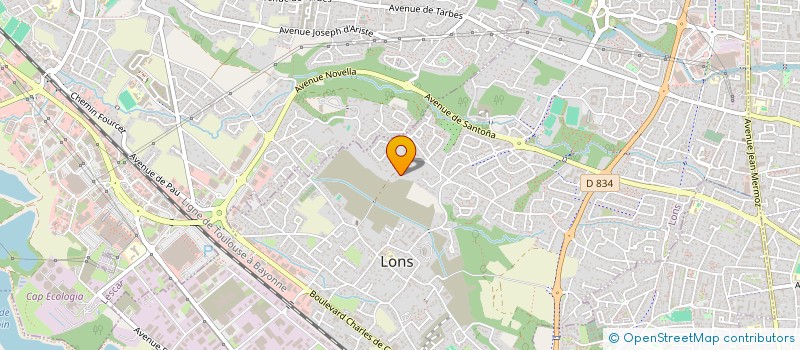 localisation de l'entreprise SCI CARDA à LONS