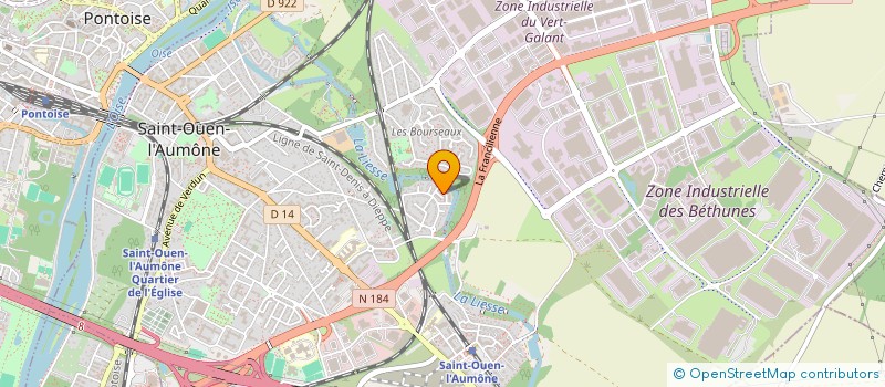 localisation de l'entreprise SCI CARDEL GESTION à SAINT-OUEN-L'AUMONE