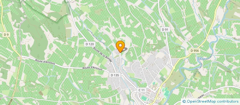 localisation de l'entreprise SCI CARDELINO  LA TOUR-D'AIGUES